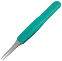 EXCELTA 2A-SA-R Tweezers, Precision, Straight, Flat, 121.25 mm, Stainless Steel