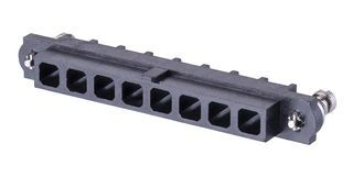 HARWIN M80-263FC08-00-00 Connector Housing, Datamate Mix-Tek M80 Series, Receptacle, 8 Positions, 4 mm