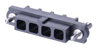 HARWIN M80-263F304-00-00 Carcasa de Conector, Datamate Mix-Tek M80 Series, Receptáculo eléctrico, 4 Posiciones, 4 mm