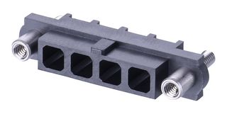 HARWIN M80-263F904-00-00 Carcasa de Conector, Datamate Mix-Tek M80 Series, Receptáculo eléctrico, 4 Posiciones, 4 mm