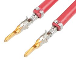 MOLEX 215342-2225 Cable Assembly, Mini-Fit Jr. Crimp Pin to Mini-Fit Jr. Crimp Pin, 17.7 ", 450 mm