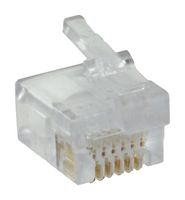 STEWART CONNECTOR 937-SP-3066R-OST Modular Connector, RJ11 Plug, 1 x 1 (Port), 6P6C, Cable Mount