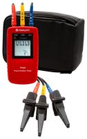 TRIPLETT PR400 Phase Rotation Meter, 15Hz to 400Hz, 40V to 600V, 0 °C, 40 °C, 130 mm, 69 mm