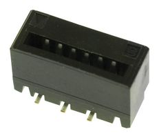 AMPHENOL COMMUNICATIONS SOLUTIONS HFW6R-2STE1H1LF FFC / FPC Board Connector, 1 mm, 6 Contacts, Receptacle, HFW Series, Surface Mount Right Angle