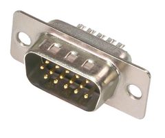 AMPHENOL CABLES ON DEMAND CN-DSUBHD15PN-000 Conector D Sub, Alta Densidad, Macho, 15 Contactos, DE, Copa para Soldar