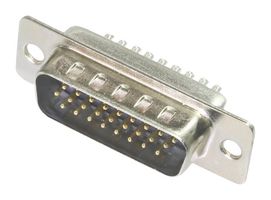 AMPHENOL CABLES ON DEMAND CN-DSUBHD26PN-000 Conector D Sub, Alta Densidad, Macho, 26 Contactos, DA, Copa para Soldar