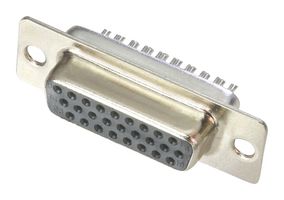 AMPHENOL CABLES ON DEMAND CN-DSUBHD26SK-000 D Sub Connector, High Density, Receptacle, 26 Contacts, DA, Solder Cup