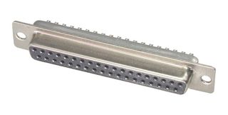 AMPHENOL CABLES ON DEMAND CN-DSUB37SKT0-000 D Sub Connector, Standard, Receptacle, 37 Contacts, DC, Solder Cup