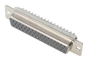 AMPHENOL CABLES ON DEMAND CN-DSUB50SKT0-000 D Sub Connector, Standard, Receptacle, 50 Contacts, DD, Solder Cup