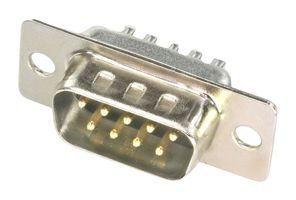 AMPHENOL CABLES ON DEMAND CN-DSUB9PIN00-000 Conector D Sub, Estándar, Macho, 9 Contactos, DE, Copa para Soldar
