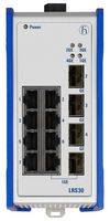 Switch, 11 Ports, Industrial, Managed Fast, Gigabit Ethernet, DIN Rail