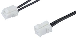 MOLEX 224482-1023 Cable Assembly, MicroTPA 2.0 Receptacle to MicroTPA 2.0 Receptacle, 2 Positions, 2 mm, 1 Row