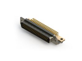EDAC 633-M62-263-BN3 D Sub Connector, High Density, Plug, 633M Series, 62 Contacts, DC, Solder