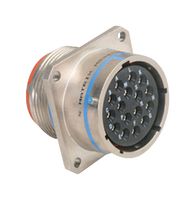AMPHENOL AEROSPACE MS3470L12-10S Circular Connector, MIL-DTL-26482 Series II, MS3470 Series, Wall Mount Receptacle, 10 Contacts