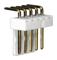 BULGIN LIMITED 100288 Pin Header, Wire-to-Board, 2.54 mm, 1 Rows, 10 Contacts, Through Hole Right Angle
