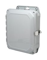 BUD INDUSTRIES DPS-28723 Plastic Enclosure, Screwed Cover, Multipurpose, Polycarbonate, 280.42 mm, 229.62 mm, 94.48 mm