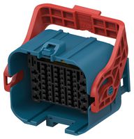 TE CONNECTIVITY 2378366-2 Automotive Connector Housing, Blue, LEAVYSEAL Series, Receptacle, 58 Positions