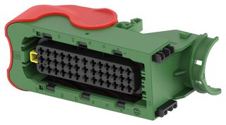 TE CONNECTIVITY 5-2368393-3 Automotive Connector Housing, Green, LEAVYSEAL Series, Receptacle, 39 Positions