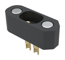 MILL-MAX 879-20-002-00-011000 Magnetic Connector, 2 Contacts, Header, Vertical, 4 mm
