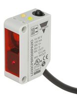 CARLO GAVAZZI LD30CPBR30BPA2IO Photoelectric Laser Sensor, 300mm, Push Pull/NPN/PNP, 78.74" Cable, LD30CPBR30BPxxIO Series,