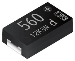 PANASONIC EEFKZ0D561RC Cap Electrolítico Aluminio Polímero, 560 µF, 2 V, 2917 [7343 Métrico], 4500 µohm