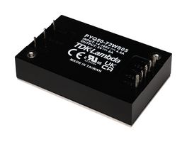 TDK-LAMBDA PYQ50-72WS05 Isolated Through Hole DC/DC Converter, ITE, Industrial & Railway, Quarter Brick, DIP, 12:1, 30 W