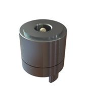 EDAC 685A02222001A1E Magnetic Connector, Spring Loaded, 1 Contacts, Plug, Straight, 2 A, Black