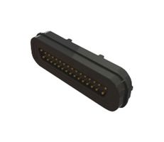 EDAC 685A3131260111E Magnetic Connector, Spring Loaded, 31 Contacts, Plug, Straight, 3 A, Black