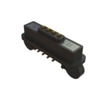EDAC 685J0421351124E Magnetic Connector, 4 Contacts, Plug, Right Angle, 2 mm, 2 A, Black