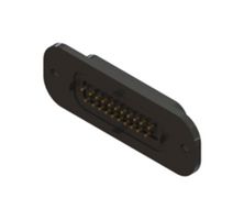 EDAC 686A2131260114E Magnetic Connector, 21 Contacts, Receptacle, Straight, 3 A, Black