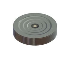 EDAC 686N05222001G1E Magnetic Connector, 4 Contacts, Receptacle, Straight, 2 A, Black