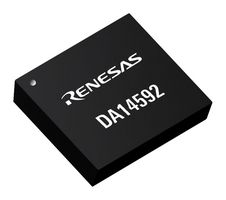 RENESAS DA14592-010006F2 Sistema En Chip, ARM Cortex-M33F, 64 MHz, -40 a 85°C, Serie DA1459x, FCQFN-52
