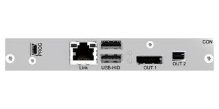 BLACK BOX ACX2MR-DP11ATH-C Interconnect Module, DKM KVM Modular Extender, Dual Head, DisplayPort/Mini USB/RJ45/USB HID, ACX2MR