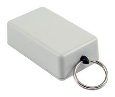 HAMMOND 1551HRGY Plastic Enclosure, w/Key Rings, Handheld, ABS, 60 mm, 35 mm, 20 mm, IP54