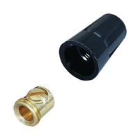 IDEAL 30-322 Closed End Splice, 22 Series, Screw, 20 AWG, 10 AWG, Black
