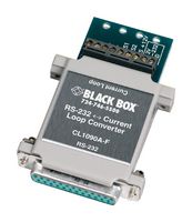 BLACK BOX CL1090A-F Converter, RS-232 DB25 Female to Current Loop Terminal Block