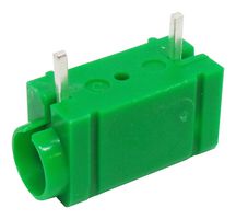 DELTRON COMPONENTS 571-0400-01 Test Jack, 10 A, Green, 571 Series