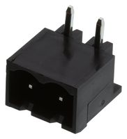 EATON ELECTRONICS EM257502HC-BK Terminal Block, Header, 5.08 mm, 2 Positions, 16 A, 300 V, Through Hole Right Angle