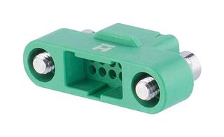HARWIN G125-3241096M3 Connector Housing, Black / Green, G125 Series, Receptacle, 10 Positions, 1.25 mm
