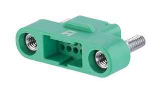 HARWIN G125-3241296M2 Connector Housing, Black / Green, G125 Series, Receptacle, 12 Positions, 1.25 mm
