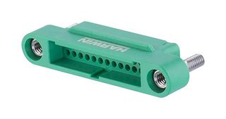 HARWIN G125-3242696M2 Connector Housing, Black / Green, G125 Series, Receptacle, 26 Positions, 1.25 mm