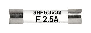 SCHURTER 8020.5065.G Fuse, Cartridge, Fast Acting, 500 mA, 500 V, 6.3mm x 32mm, 1/4" x 1-1/4", SHF Series