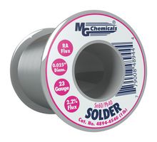 MG CHEMICALS 4898-454G Solder Wire, Rosin, Sn60/Pb40, 1.57 mm Diameter, Spool, 454 g Weight