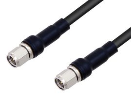 L-COM LCCA30166-FT5 RF / Coaxial Cable Assembly, 5 ft, 1.52 m, LMR-200, SMA Plug, SMA Plug, 50 ohm