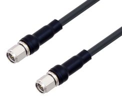 L-COM LCCA30170-FT1 RF / Coaxial Cable Assembly, 1 ft, 304.8 mm, LMR-200-FR, SMA Plug, SMA Plug, 50 ohm