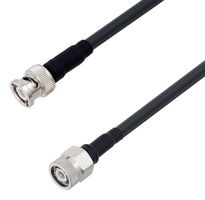 L-COM LCCA30283-FT5 RF / Coaxial Cable Assembly, 5 ft, 1.52 m, LMR-240-DB, BNC Plug, TNC Plug, 50 ohm