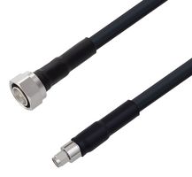 L-COM LCCA30296-FT2 RF / Coaxial Cable Assembly, 2 ft, 609.6 mm, LMR-400, 4.3/10 Plug, SMA Plug, 50 ohm