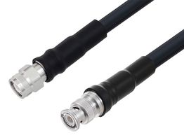 L-COM LCCA30323-FT4 RF / Coaxial Cable Assembly, 4 ft, 1.23 m, LMR-400-DB, BNC Plug, TNC Plug, 50 ohm