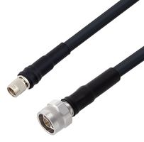 L-COM LCCA30329-FT2 RF / Coaxial Cable Assembly, 2 ft, 609.6 mm, LMR-400-75, F-Type Plug, N Type Plug, 75 ohm
