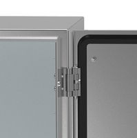 NVENT HOFFMAN MMHS02 Hinge, ≤ 800 mm Wall Mounted Enclosure, MMHS Series, Stainless Steel